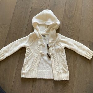 Toddler girl knit sweater